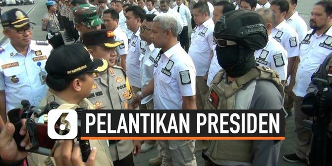 VIDEO: 2.300 Personel Gabungan Amankan Pelantikan Presiden