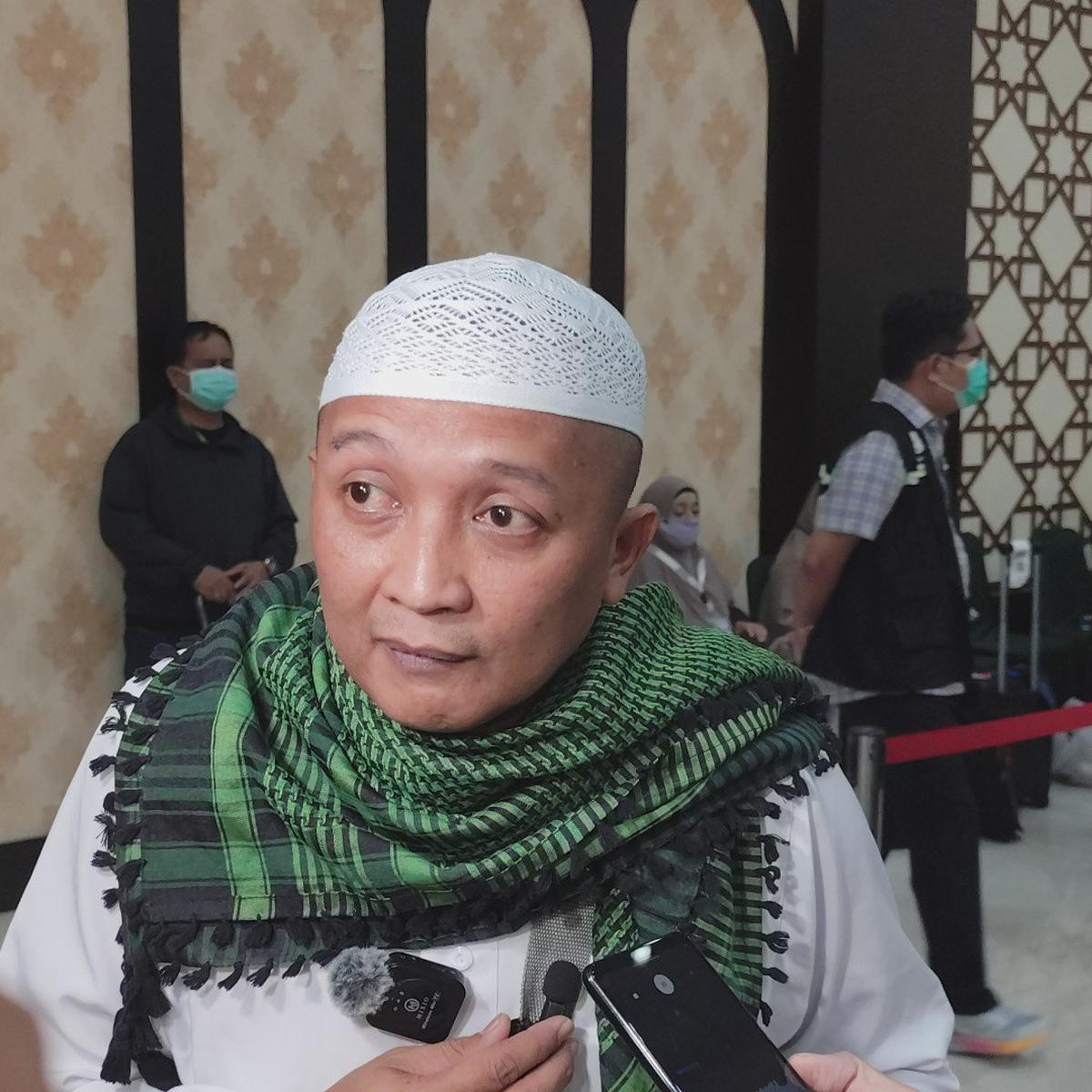 kepulangan jemaah haji kloter 1 makassar