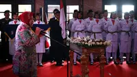 Pesan Wali Kota Risma kepada 100 Anggota Paskibraka 2019
