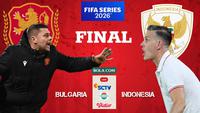 Duel pelatih Timnas Bulgaria Vs Timnas Indonesia. (Bola.com/Wiwig Prayugi)