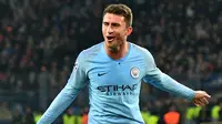 5. Aymeric Laporte (Bek Tengah) - Manchester City melabuhkan Aymeric Laporte ke Etihad Stadium dengan nilai transfer 57 juta poundsterling. (AFP/Genya Savilov)