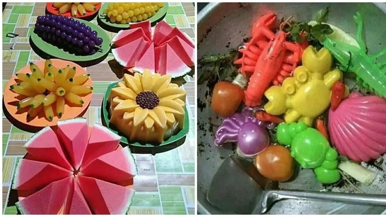 6 Potret Mainan Bentuk Makanan Ini Bikin Terkecoh, Jadi Gagal Ngiler