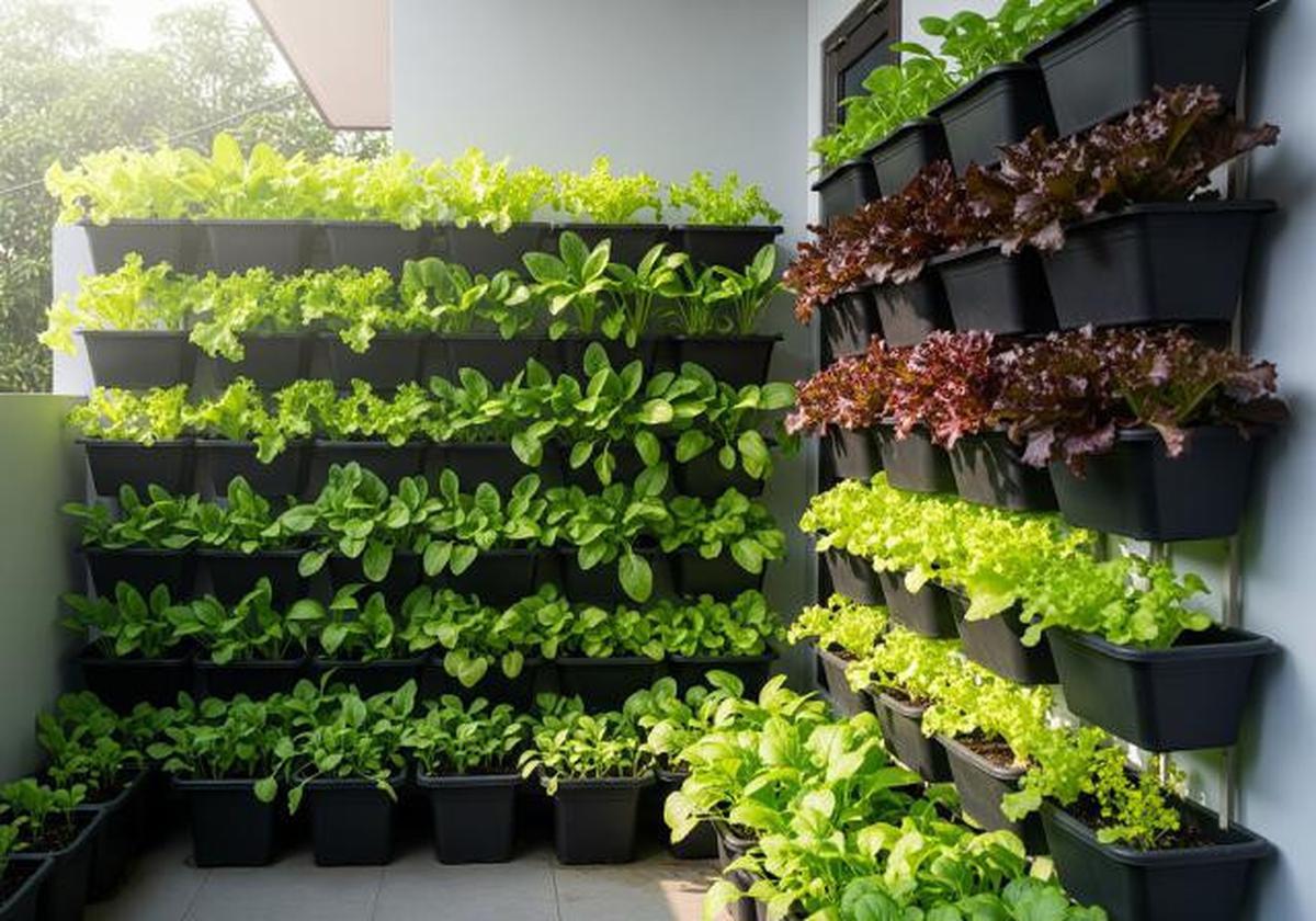 7 Inspirasi Kebun Sayur Mini untuk Teras Kecil yang Teduh, Hemat Ruang dan Mudah Dirawat