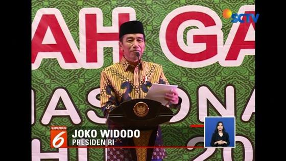 Nyanyikan Lagu Nissa Sabyan, Jokowi Harap Pilpres Berjalan Damai