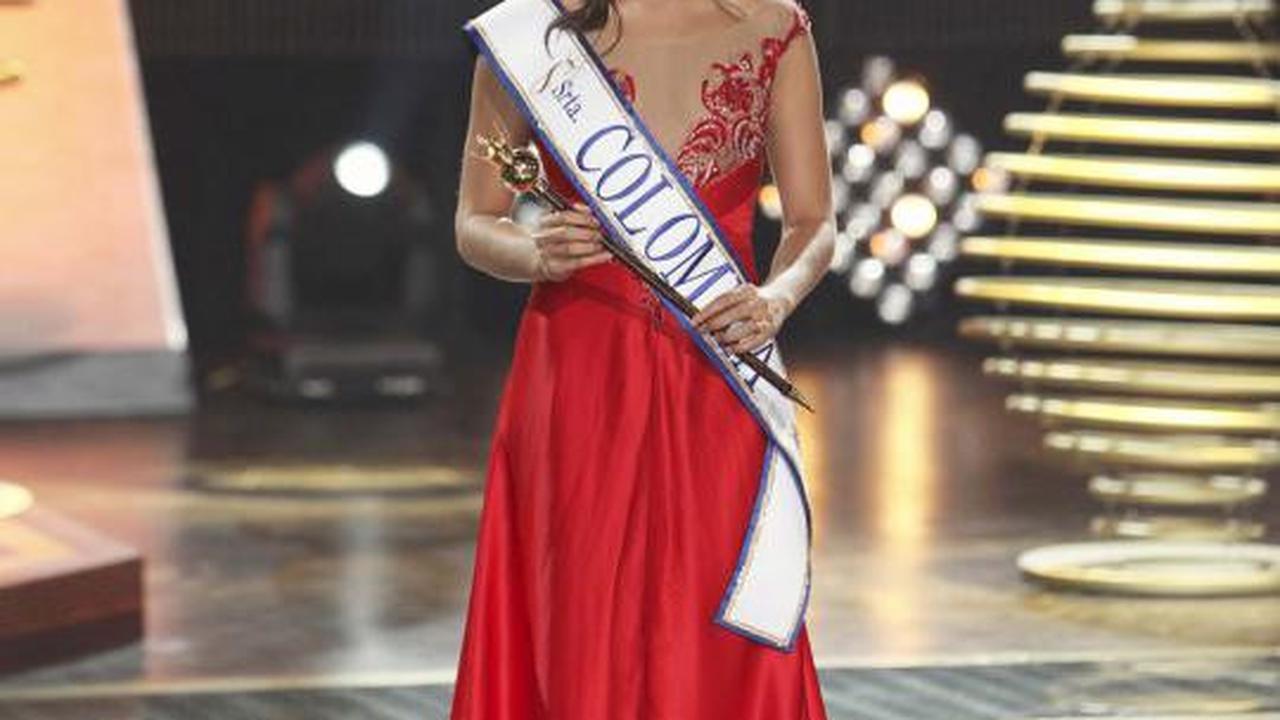 Lucia Aldana, sabet gelar wanita tercantik Kolombia 2012