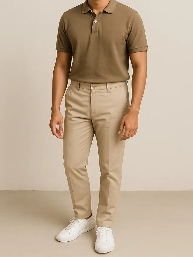 Inspirasi Outfit Perpaduan Sepatu Putih (Image by ChatGPT)