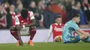 <p>Dengan hasil imbang ini, Arsenal unggul lima poin atas pesaing terdekat, Manchester City, namun mereka sudah memainkan dua pertandingan lebih banyak. (AP Photo/Kirsty Wigglesworth)</p>