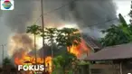Pemicu bentokan diduga berawal dari aksi sekelompok pemuda yang berkonvoi sepeda motor yang dinilai warga mengganggu ketentrama