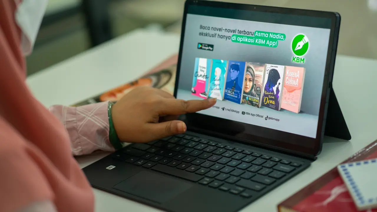 Jadi penulis online di KBM App