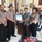 Polres Pinrang terima sertifikasi Amerika Serikat (Eka Hakim/Liputan6.com)