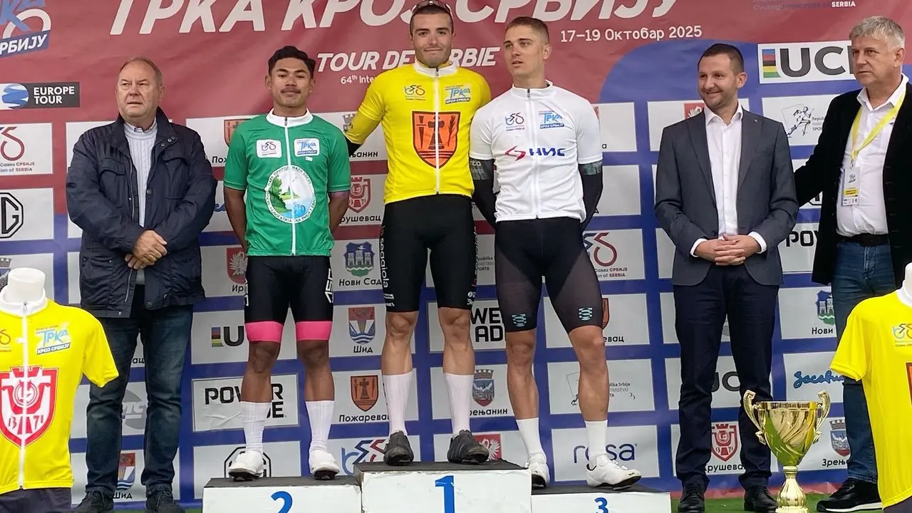 Pembalap Indonesia Julian Abi Rebut Best Sprinter di Tour de Serbie UCI Europe Tour 2025