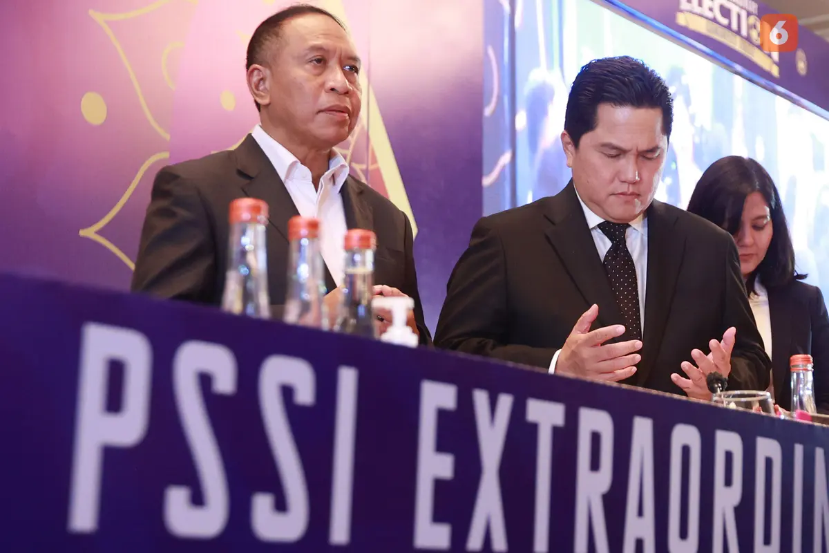 Erick Thohir Terpilih sebagai Ketua Umum PSSI dalam KLB PSSI 2023