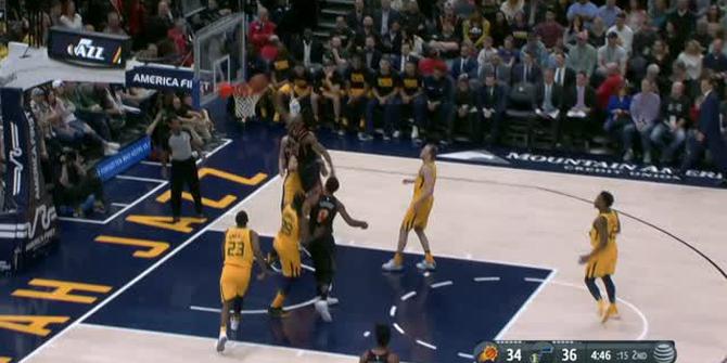 VIDEO : Cuplikan Pertandingan NBA, Jazz 107 vs Suns 97
