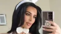 Model OnlyFans yang mirip Kim Kardashian meninggal serangan jantung setelah operasi plastik. (Dok: Instagram @ashtens_empire)