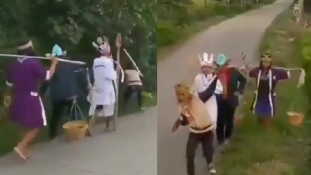 Viral Video Cosplay Rombongan Kera Sakti, Tirukan 'Journey To The West'