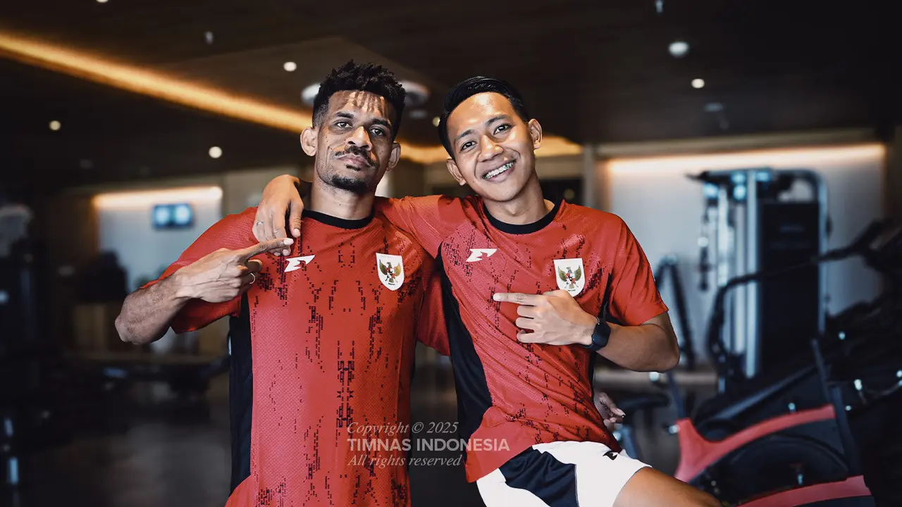 Ricky Kambuaya dan Beckham Putra - Timnas Indonesia