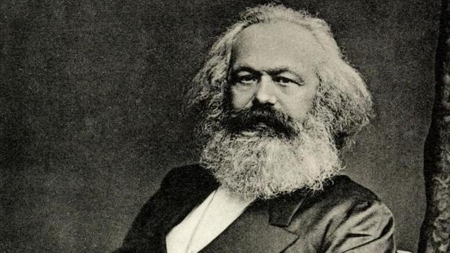 Ilustrasi Karl Marx