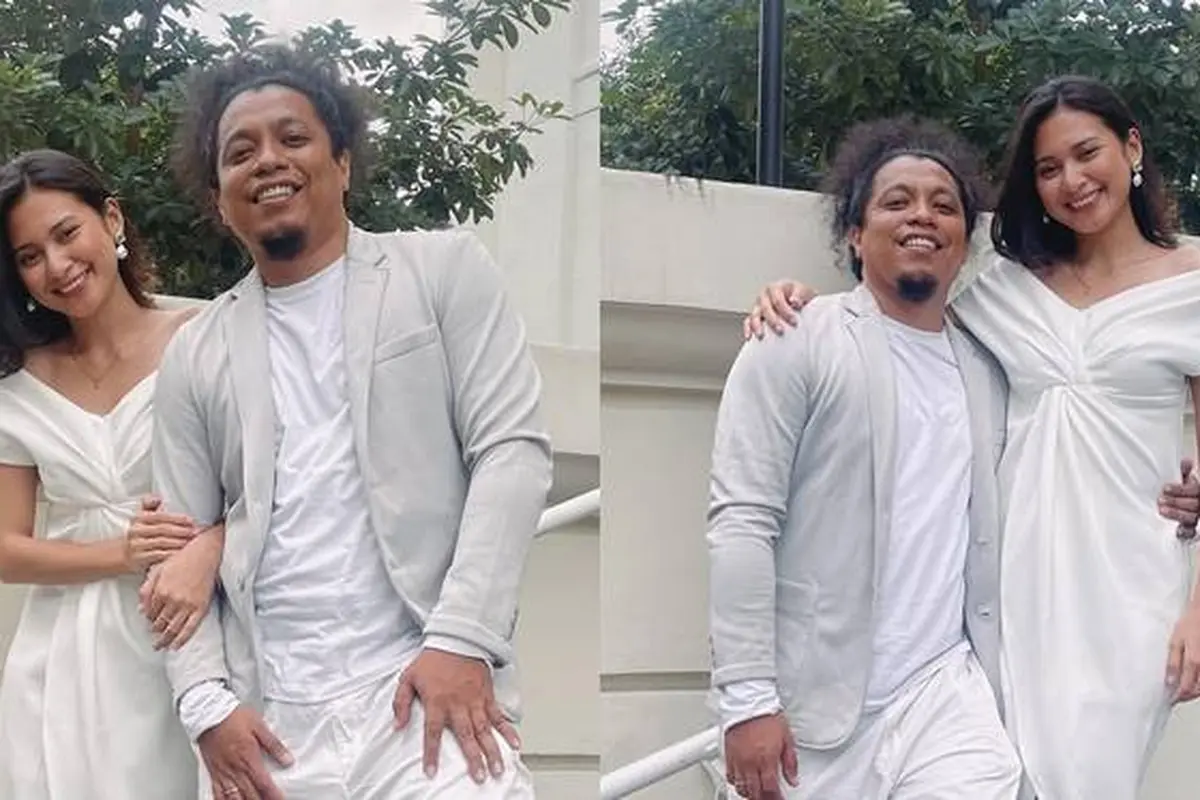 Serasi Saat Kondangan, Ini 7 Potret Indah Permatasari dan Arie Kriting