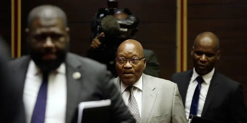 Mantan Presiden Afrika Selatan Kembali Jalani Sidang Kasus Korupsi