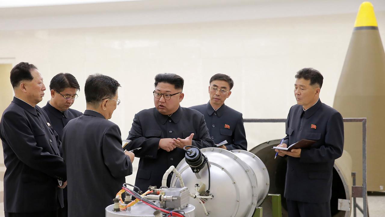 Kim Jong-un Tinjau Pembuatan Bom Hidrogen	