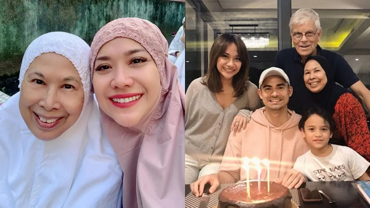 6 Momen Kebersamaan Bunga Citra Lestari dan Ibu Mertua, Penuh Kehangatan