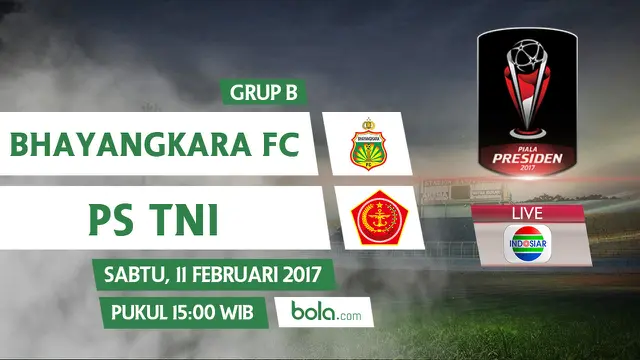 Piala Presiden 2017_Bhayangkara FC Vs PS TNI (Bola.com/Adreanus Titus)