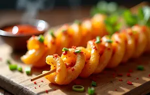 Resep Sate Makaroni Krispi Pedas yang Renyah Anti Gagal