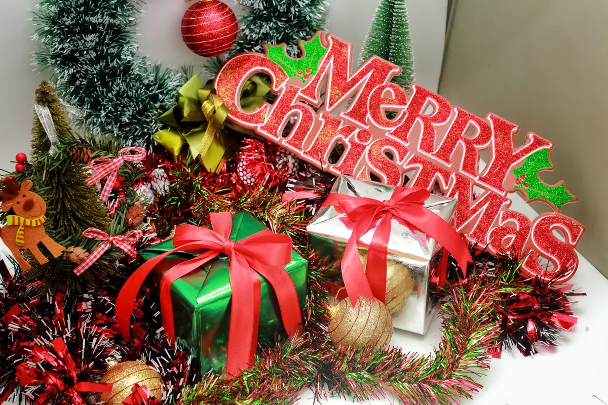 Ilustrasi ucapan natal