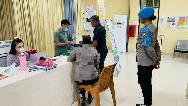 Brigpol YM saat dilimpahkan ke Bid Propam Polda NTT
