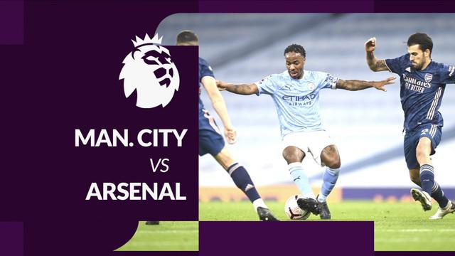 Berita motion grafis statistik Liga Inggris 2020/2021 pekan kelima, Manchester City mengalahkan Arsenal berkat Raheem Sterling, Sabtu (17/10/2020) malam hari WIB.