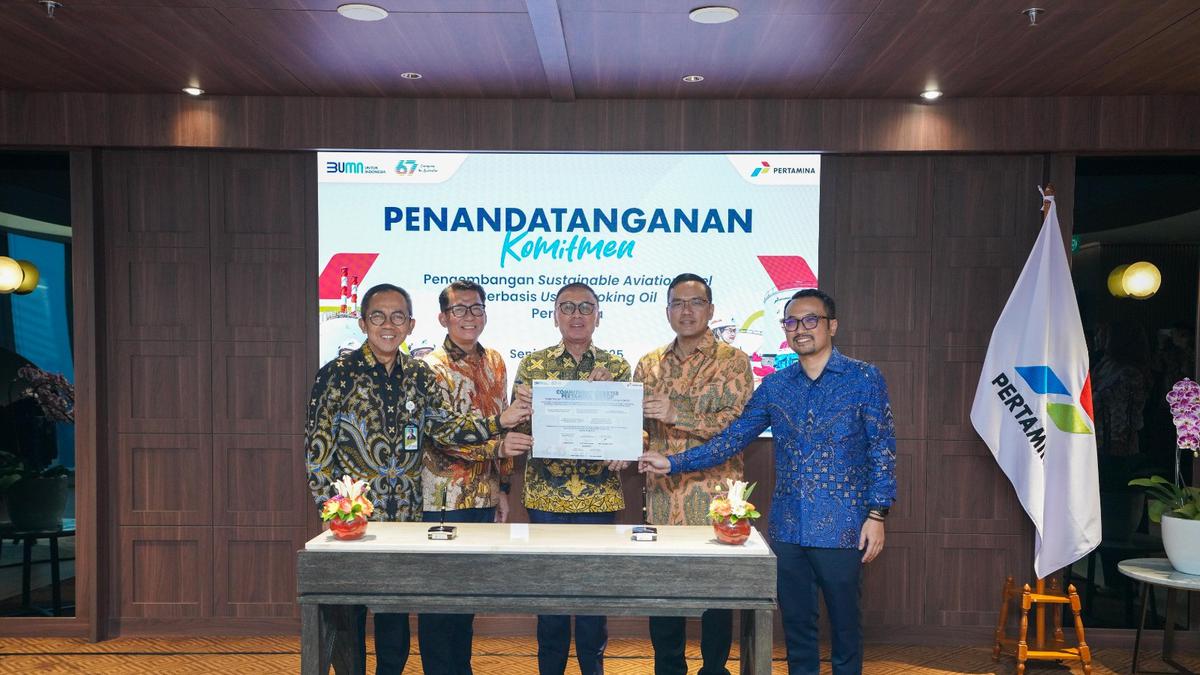 Ekspansi, Pertamina Bangun Pabrik Avtur dari Minyak Jelantah di Kilang Dumai dan Balongan