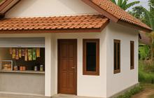 5 Potret Model Rumah Sederhana di Desa Plus Ruko Jualan, Wujudnya Cantik Tapi Fungsional