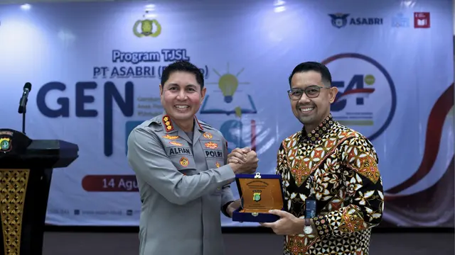 ASABRI Hadirkan Program GENERASI (Gerakan Apresiasi bagi Putra-Putri Peserta ASABRI) untuk Pendidikan Indonesia (Liputan6)