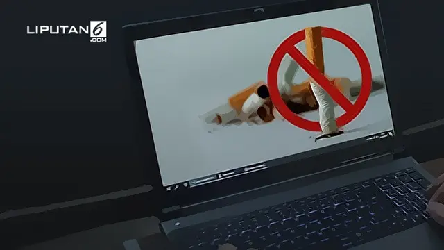 Banner Infografis Pro-Kontra Larangan Iklan Rokok di Internet