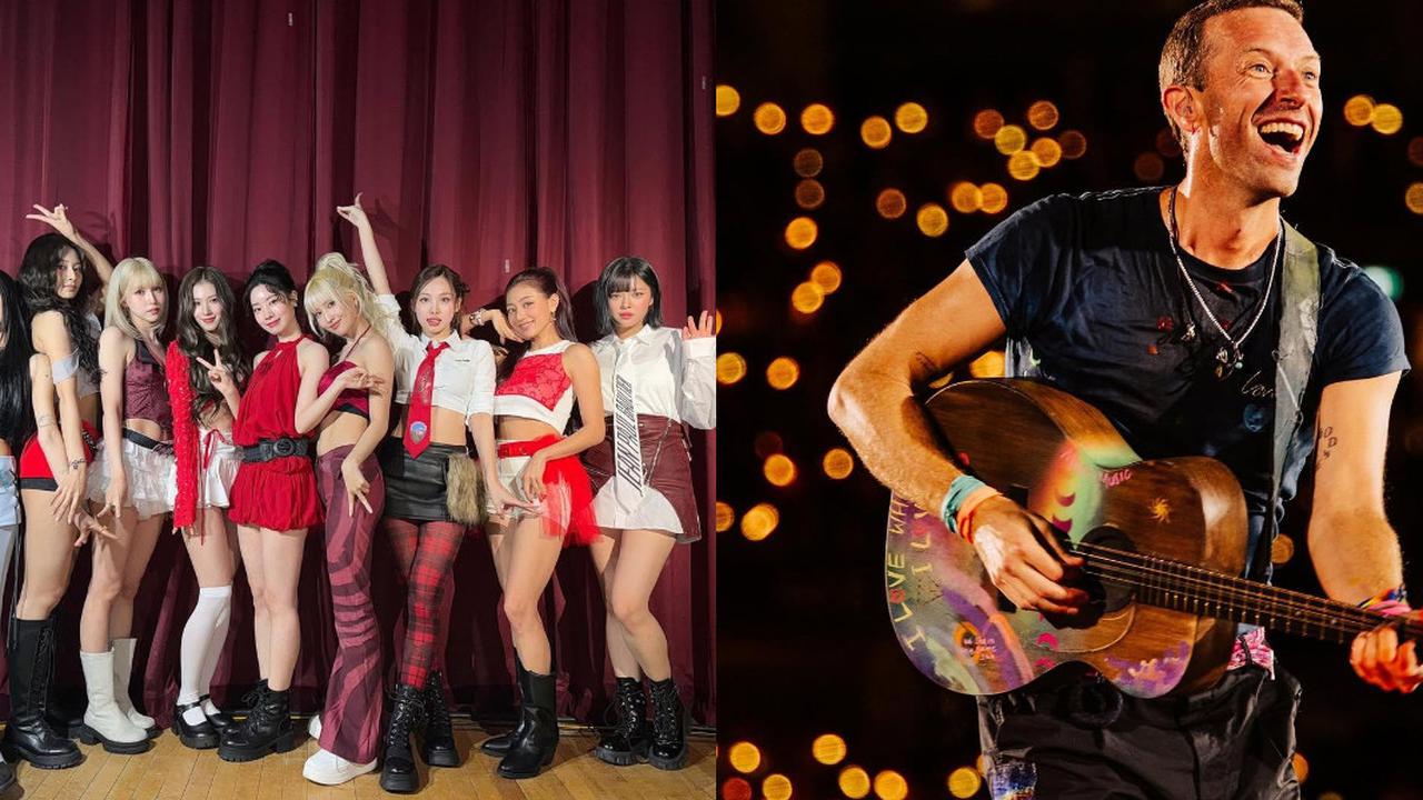 TWICE Bakal Jadi Pengisi Acara Spesial 6 Konser Coldplay di Korea pada April 2025
