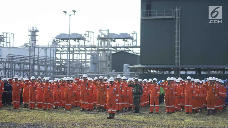 Melihat Upacara HUT ke-74 RI di JOB Pertamina-Medco EP Tomori Sulawesi