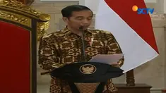 Selain itu kepada seluruh menteri dan kepala lembaga Presiden Jokowi menghimbau agar tetap fokus bekerja untuk yakinkan dunia internasional bahwa Indonesia aman.