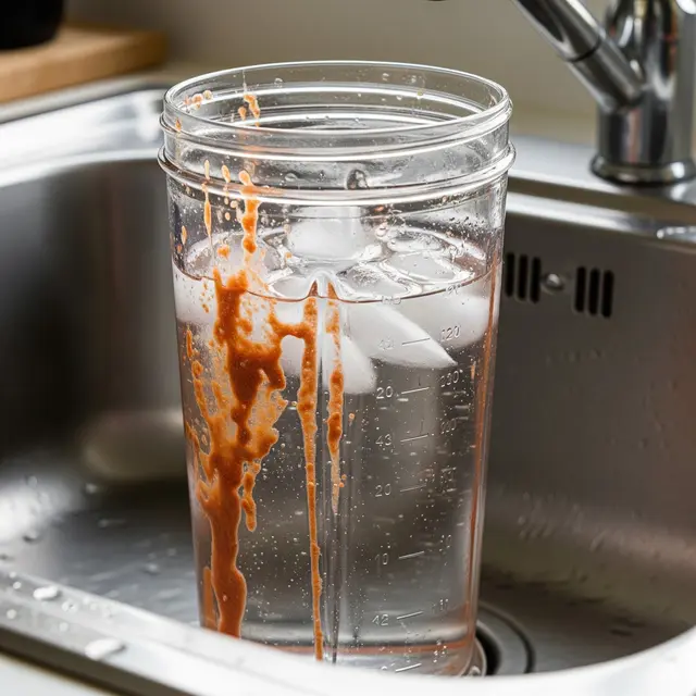 Gambar blender berminyak (Image by Gemini AI)