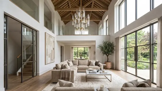 Desain Rumah dengan Plafon Tinggi