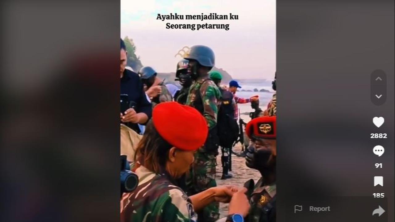 Sosok sang ayah rupanya sukses menjadi sorotan.<br>