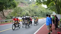 Suasana perlombaan para-balap sepeda di ajang Asian Para Games 2022 Hangzhou, Jumat (27/10/2023). (Dok NPC Indonesia)