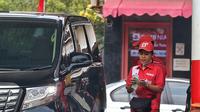 Lalu, listrik bagi rumah tangga 450 VA dan 900 VA yang terdaftar di Data Terpadu Kesejahteraan Sosial (DTKS) dan subsidi tetap untuk solar Rp 1.000 per liter. (Liputan6.com/Angga Yuniar)