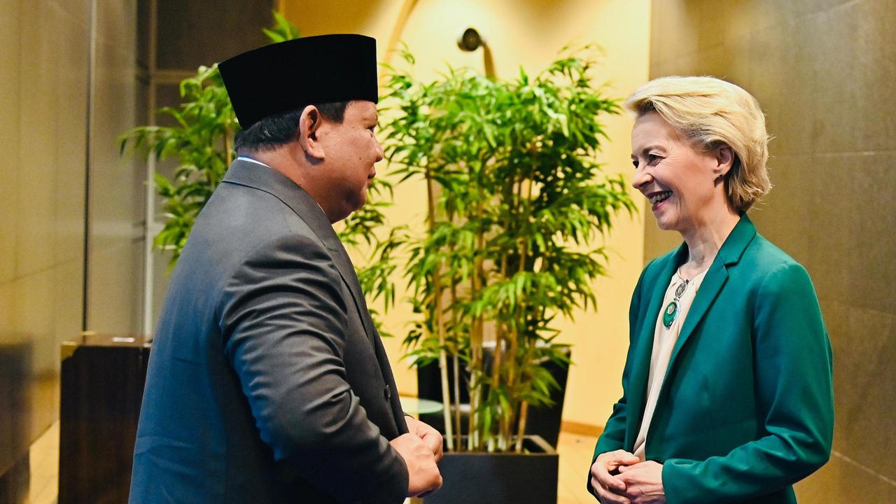 Prabowo Bertemu Presiden Komisi Eropa