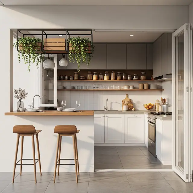 Inspirasi Dapur Hidup di Lahan Terbatas