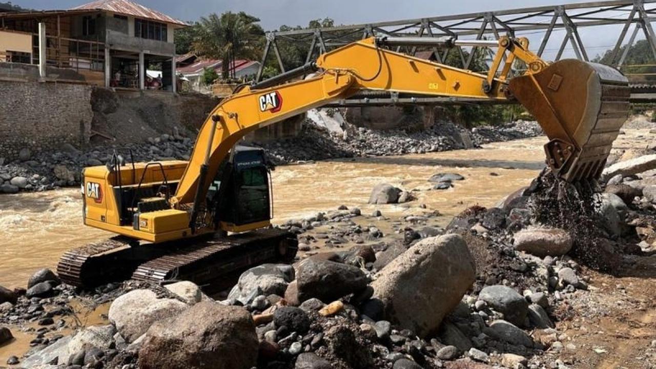 Kementerian PU Percepat Normalisasi Sungai Batang Sumpur Pasca Bencana di Sumbar