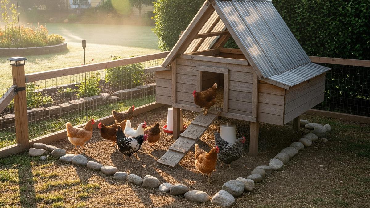 7 Cara Menata Halaman Rumah agar Bisa untuk Ayam Kampung dan Kebun Mini Sekaligus