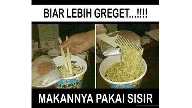 6 Potret Cara Makan Anti-Mainstream Ini Bikin Geleng Kepala