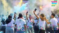 Surabaya Color Run Festival 2024 di&nbsp;Plaza Surabaya, Minggu (5/10/2024) berlangsung meriah. (dok.&nbsp;Surabaya Color Run Festival 2024)