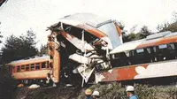 Kecelakaan kereta api Shigaraki tahun 1991. (Sumber: Creative Commons)