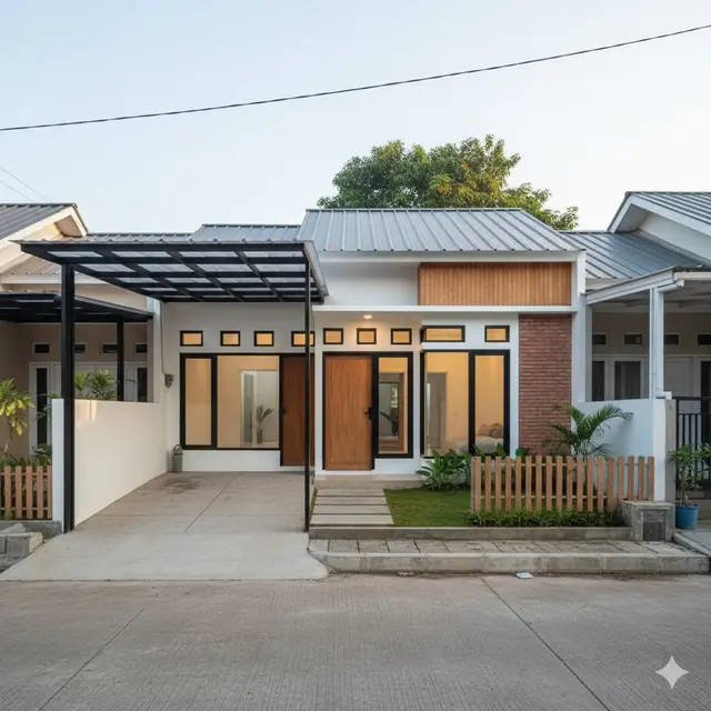 Desain Rumah Tumbuh di Lahan Sempit Tren 2025